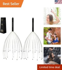 Head Massager Scalp Massager 20 Fingers Head Scratcher, Stocking Stuffers Gif...
