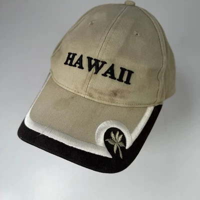 Surfware Hawaiian Classics Baseball Cap Dad Hat Men's Adjustable Tan Black - Image 1 of 4