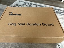 Dog Nail Scratch Board - with Treat Draw- Dog Scratch Pad for Nails   Durable...