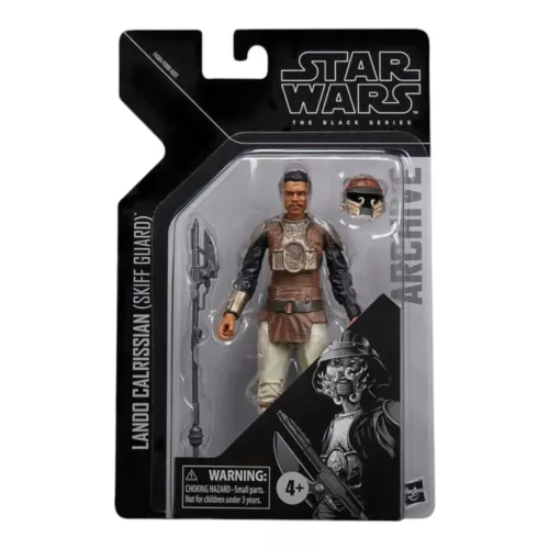 Star Wars The Black Series Archive Lando Calrissian (Skiff Guard) Toy 6-Inch V-I