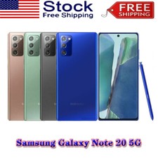 New Sealed Samsung Galaxy Note 20 5G N981U 128GB T-Mobile Verizon ATT Unlocked