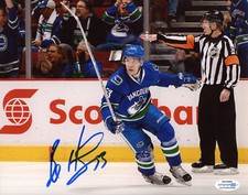 Vancouver Canucks Bo Horvat Signed Autographed 8x10 NHL Photo ACOA #7