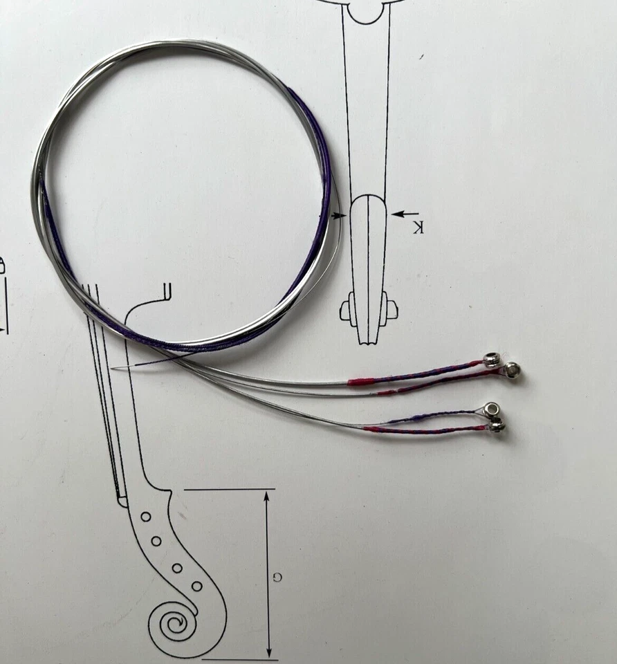 Violin Strings 4/4 Set E,A,D,G - One Set Of 4 Strings US Free shipping - Image 4 of 4