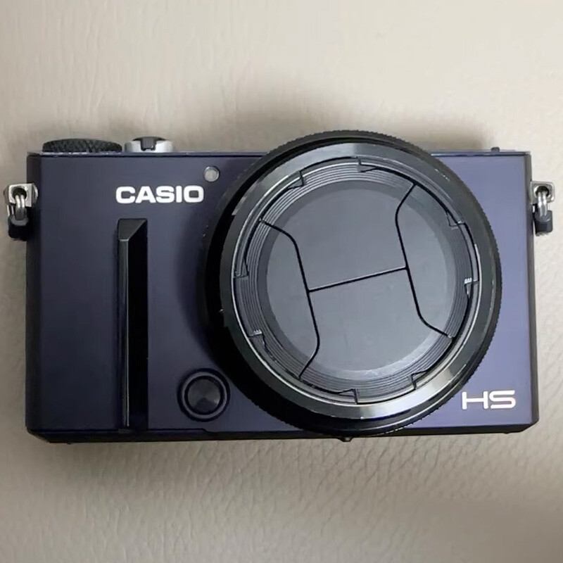 CASIO EXILIM EX-10 Digital Camera Blue Black 3.5 inch Tilt LCD