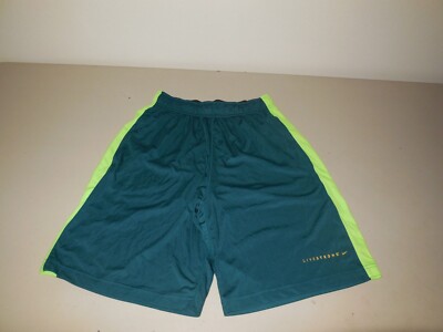 Nike Livestrong Athletic Shorts Green Lance Armstrong Cycling