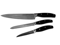 RÖSle Barbecue Messer Set 3-Teilig Kochmesser Universalmesser GemüSemesser