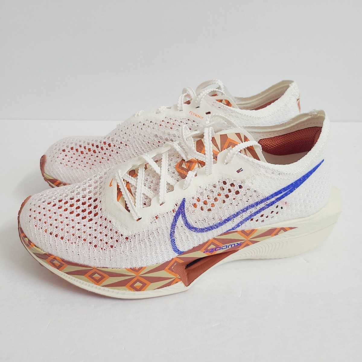 Nike ZoomX Vaporfly Next% Blue Ribbon Running Shoes FQ7676-100 Size  Sail