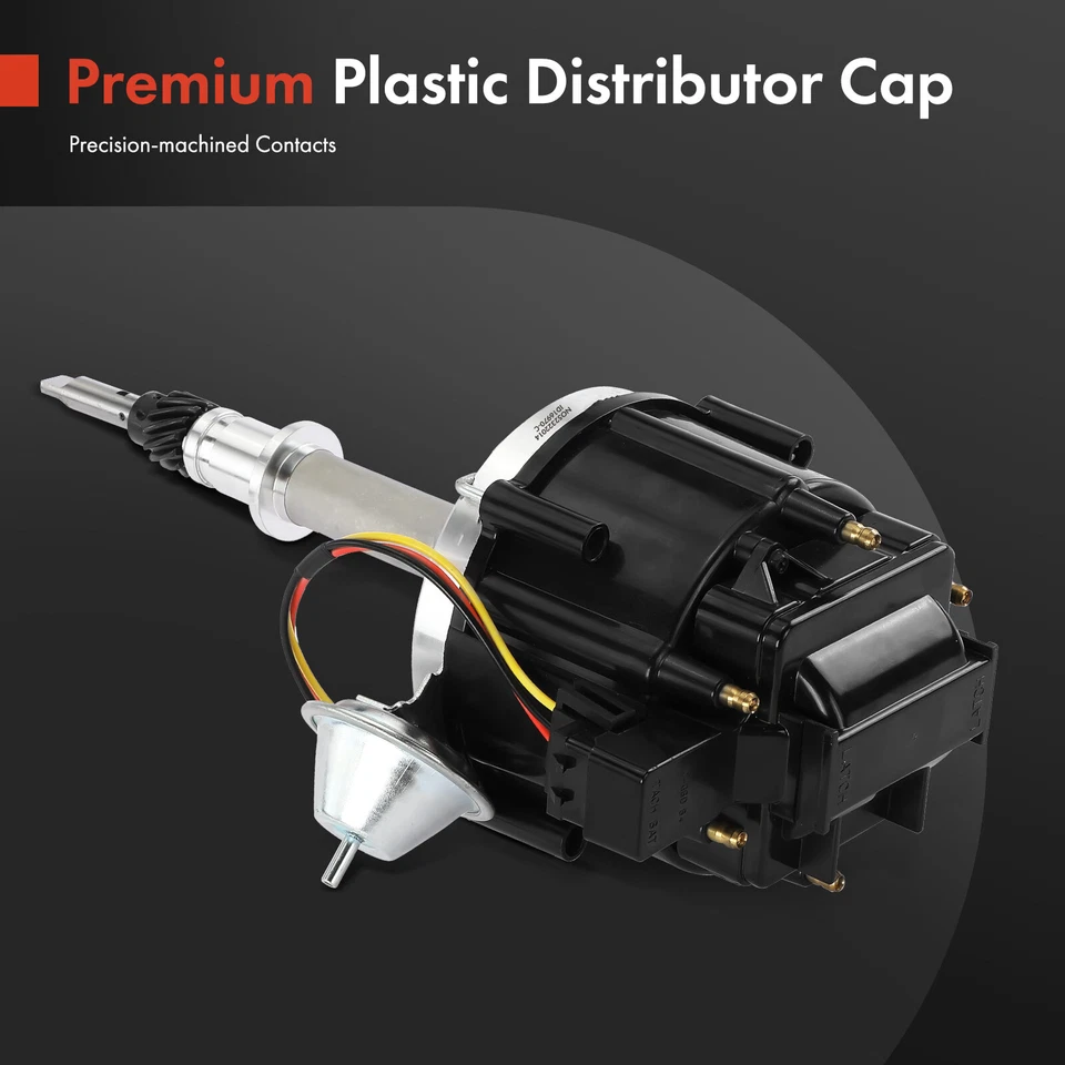 Distribuidor de encendido con tapa y rotor para Chevrolet C10 Suburban 1978-1980 Camaro Foto 4 de 4