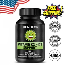 VITAMINK 2+D3 support 30 to 120 capsules supplement for healthy joints