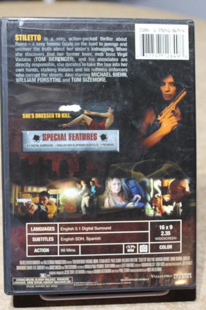 Stiletto (2008) DVD Revenge Never Looked So Good