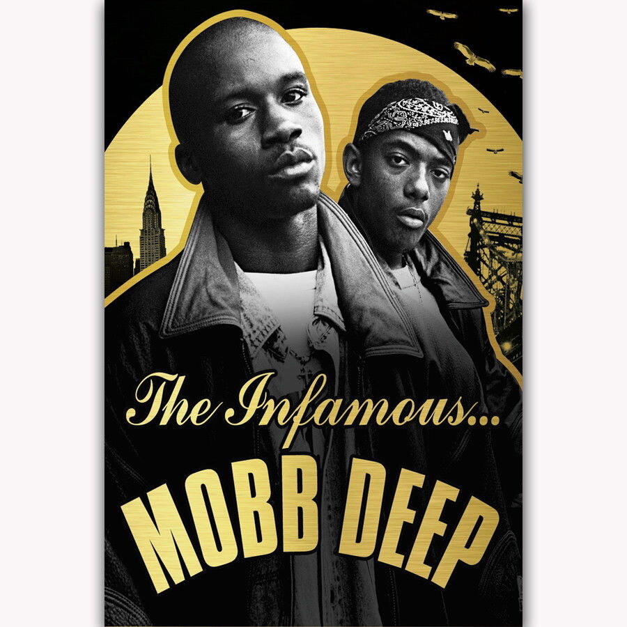 58035 Mobb Deep Rap Music Group Stars Wall Decor Print Poster | eBay