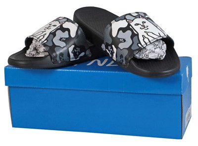 RipNDip Lord Nermal Slides Blizzard Mens Shoes Size 10 NIB