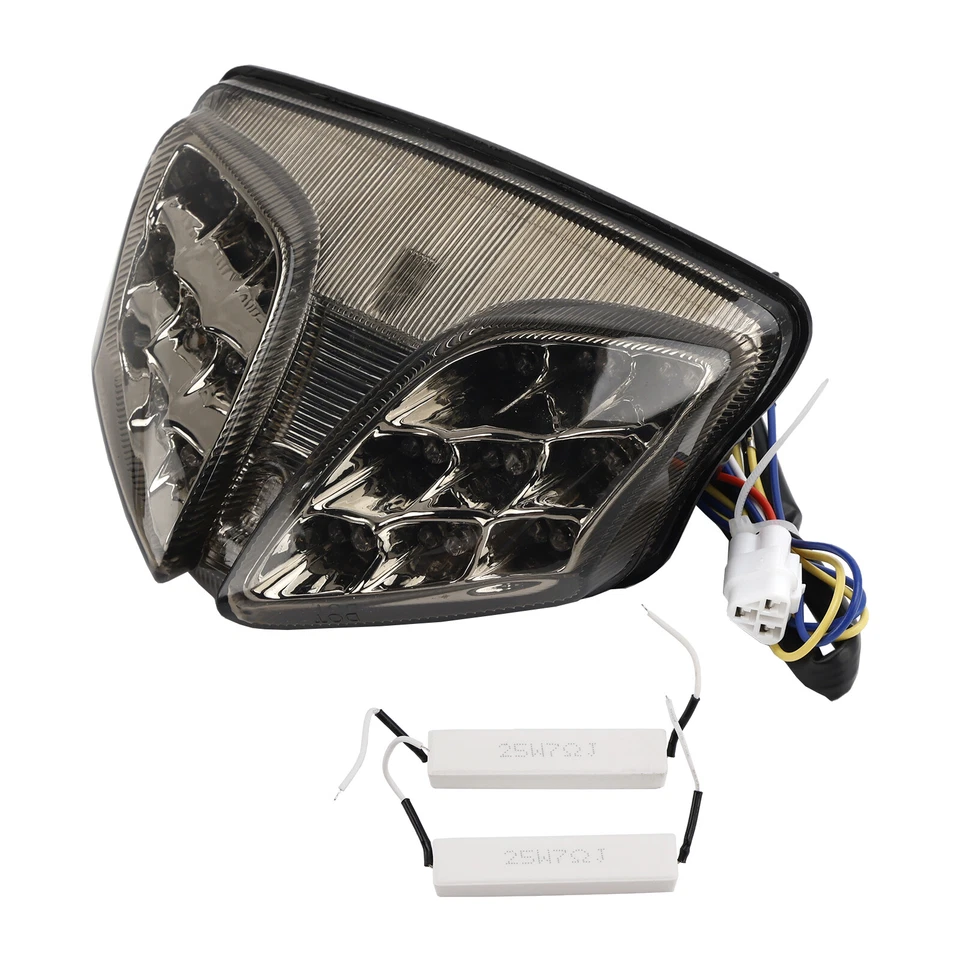 LED TailLight Turn Signals Fit For Suzuki 600/750 08-111000 09-12 Smoke AV Foto 3 de 4