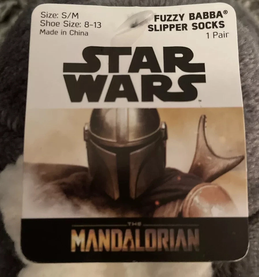 Zapatillas difusas Disney pequeñas/medianas Star Wars Baby Yoda niño pequeño talla 8-13 Foto 4 de 4