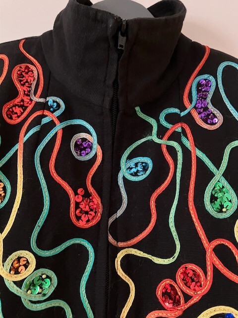 WOMAN'S SEQUINED JACKET - image 5