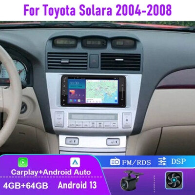 7'' 4+64GB For Toyota Solara 2004-2008 Car Radio Carplay Android Auto Head Unit