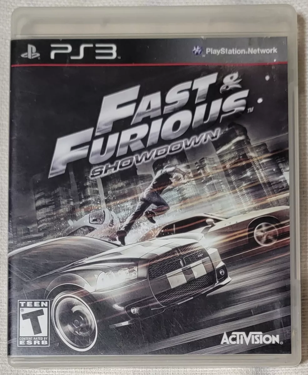 Jogo Fast & Furious Showdown - PS3 - Sebo dos Games - 10 anos!