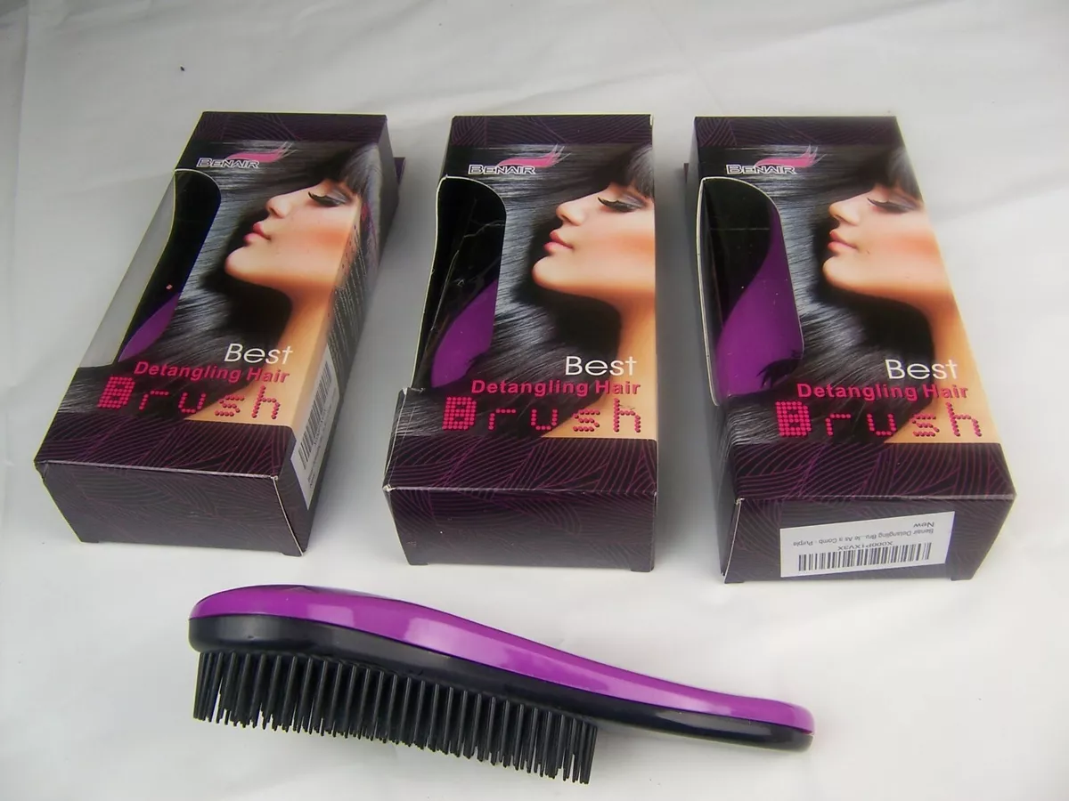 3 Women s Hair Brushes Benair Detangling Brush Scalp Massaging All Hair Types