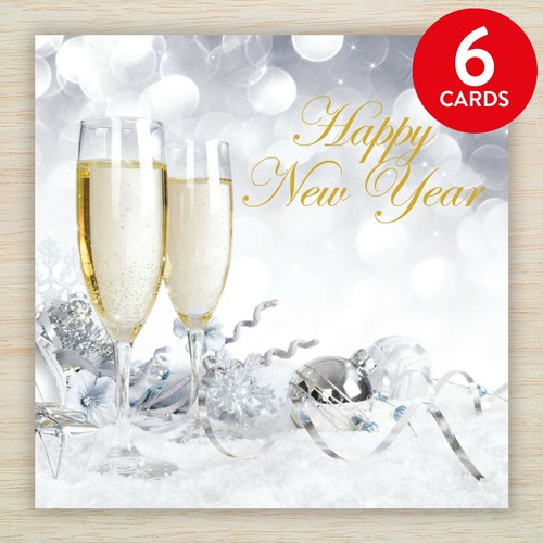 Tarjeta y Packs Feliz Año Nuevo - Champagne Celebraciones Año Nuevo - ¡Envío Gratis! - Imagen 12 de 13