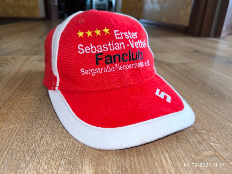 Sebastian Vettel Fanclub Racing Formula 1 Vintage Rare Hat Cap - Image 2 of 4