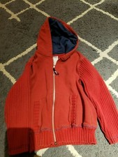 Pull zippé marque Gymboree taille 5T (orange)