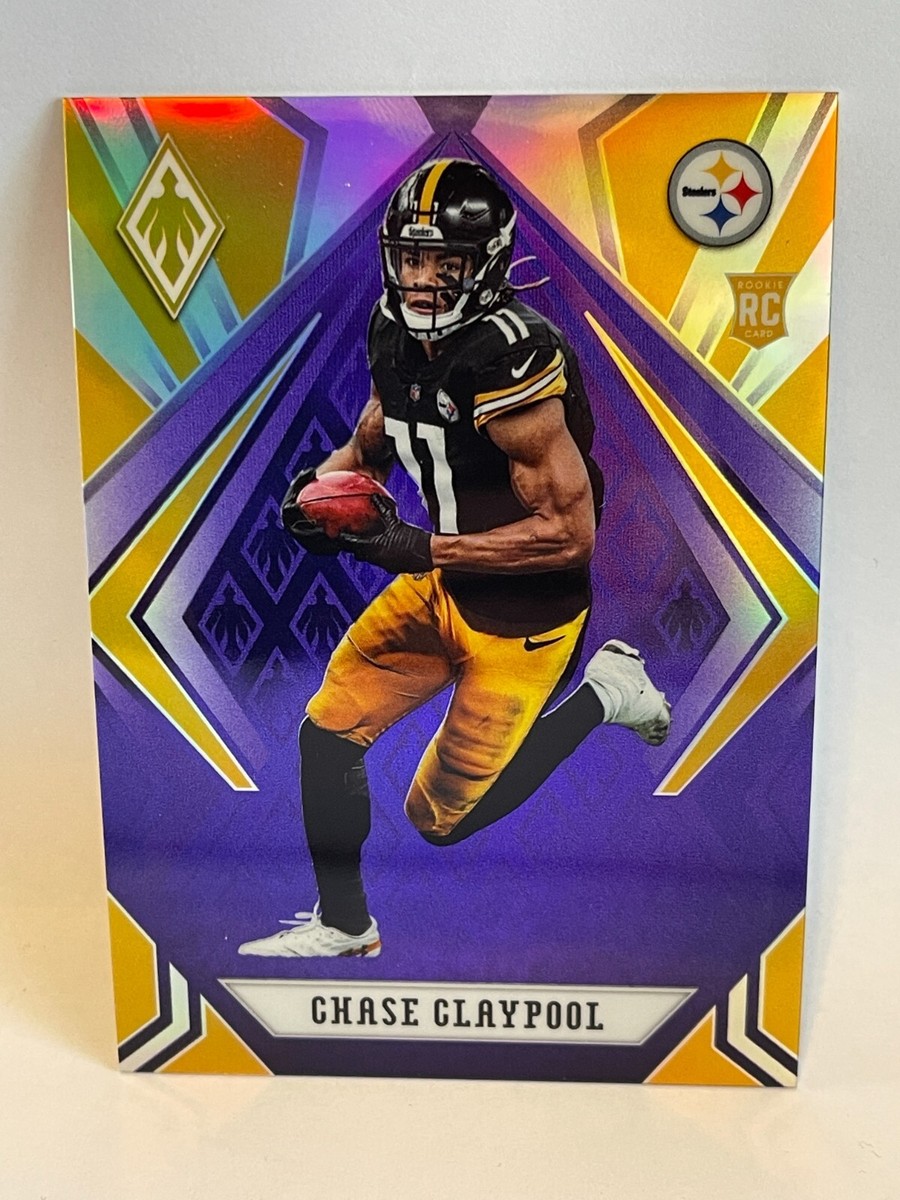 2020 Panini Phoenix Purple Parallel Rookie Card Chase Claypool