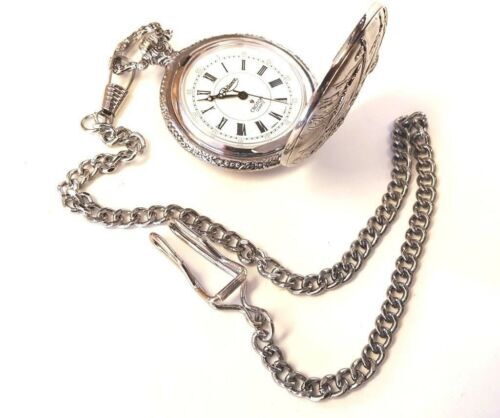 Orologio Da Cintura Croton 1933 Con Clip, Quadrante Oro, Movimento Quarzo, Nuovo, Con Scatola E Documenti