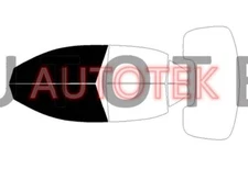 PreCut Film Front 2 Door Windows For Mercedes-Benz A-Class Sedan 2019-2025 Tint