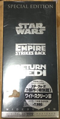 Star Wars Trilogy VHS, FVW-6047, 1998 THX Edition,Japanese
