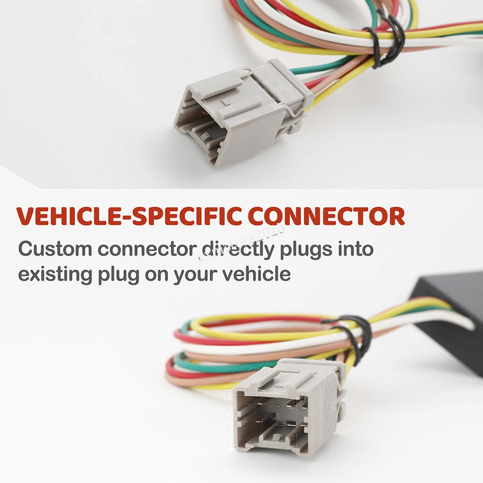 Conector de chicote de fios de luz de reboque 55336 para Honda Pilot 03-08 Element 03-04 - Imagem 4 de 4