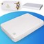 sleepah pack and play mattress pad portable memory foam doublesided fitted sheet