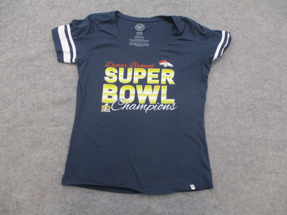 Nfl Super Bowl 50 Shirt Women's Denver Broncos Peyton Manning Nike