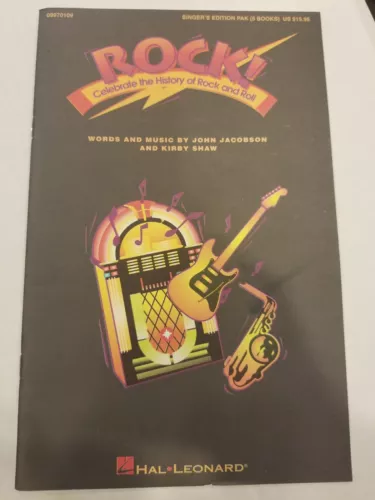 Rock! Celebrate the History of Rock and Roll Singer's Score Hal Leonard
