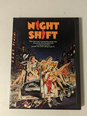 Night Shift Movie (DVD, 1999) Classic Comedy Henry Winkler Ron Howard Film