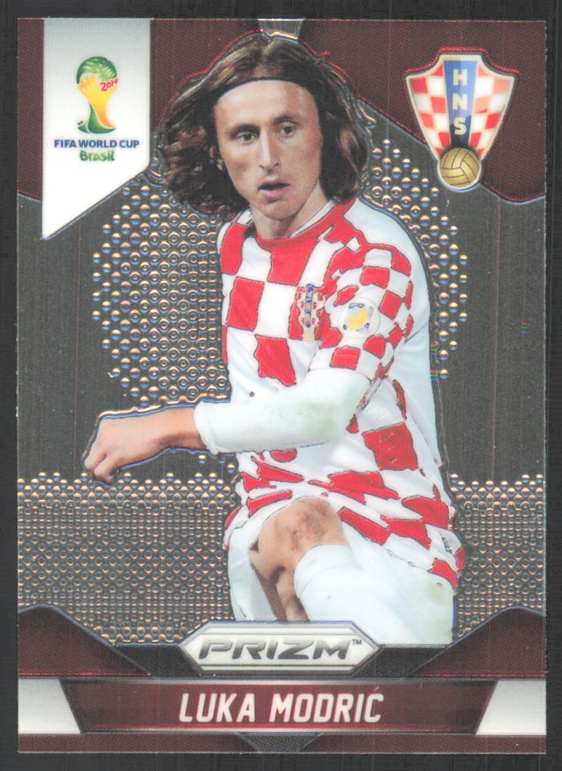 2014 Panini Prizm FIFA World Cup Brazil Luka Modric #118