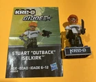 Kre-O GI Joe Stuart “Outback” Selkirk  mini-fig loose w/ Instructions Hasbro