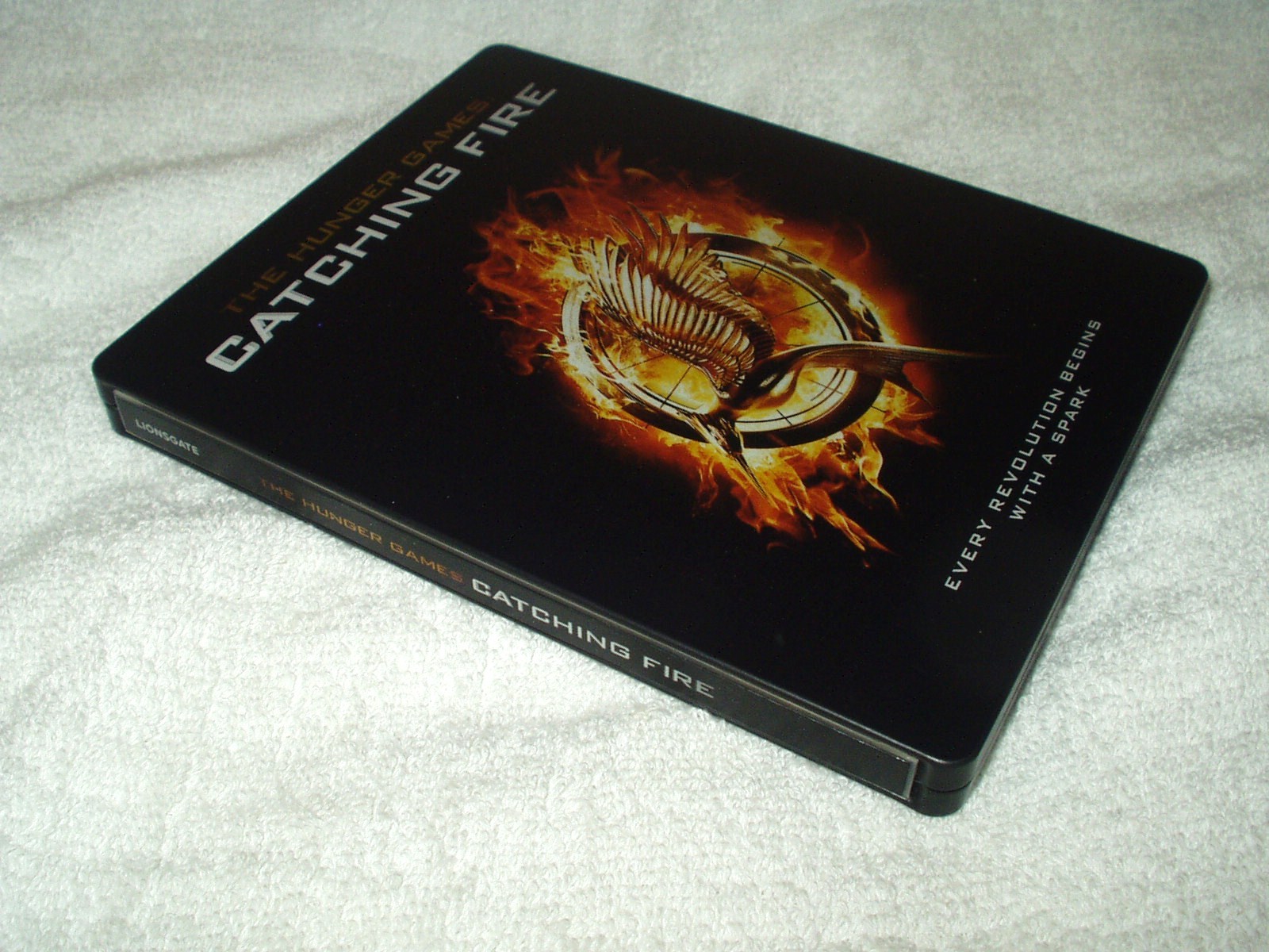 Blu Ray Movie Steelbook The Hunger Games Catching Fire with DVD