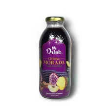 We Drink Chicha Morada Peruvian Drink Purple Corn Juice - 12 Pack - 16 Fl.oz.