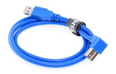 L-COM USB Cable / Datenkabel - USB-A auf USB-B - 1m - Blau