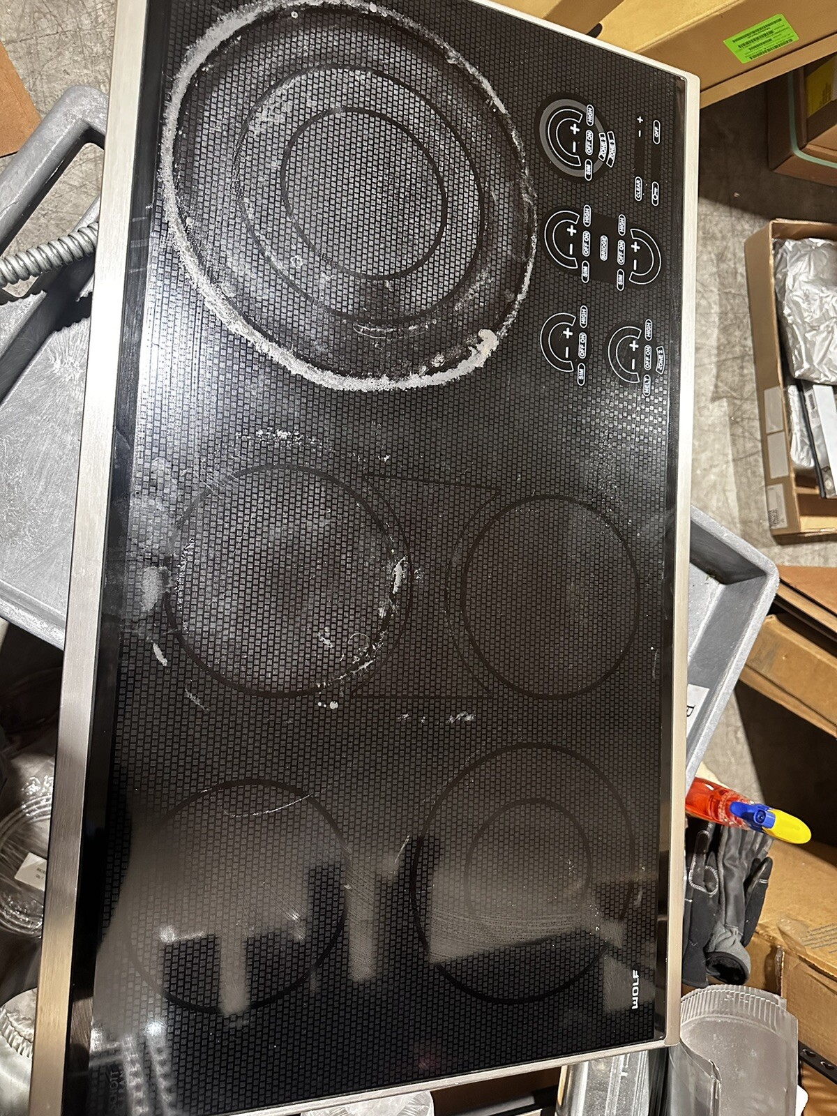 Wolf 36" Electric Cooktop CT36E/S eBay