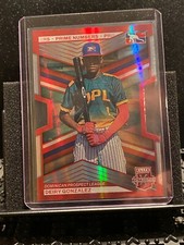 Deiry Gonzalez 2023 Elite Extra Prime Numbers Red Die-Cut #57/200 - DPL 