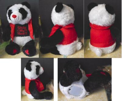 Light N Sound Animatronics Singing Waiting for a girl like you Panda Bear Plush