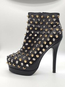 studded platform boots