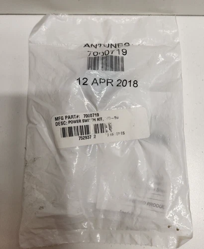 NEW OLD STOCK! ANTUNES RED POWER ROCKER SWITCH KIT 7000719