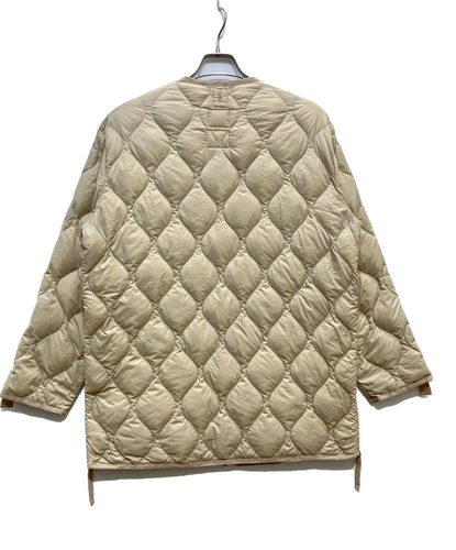 TAION M65 Liner W Zip Down Jacket Men's Size S Beige image 2