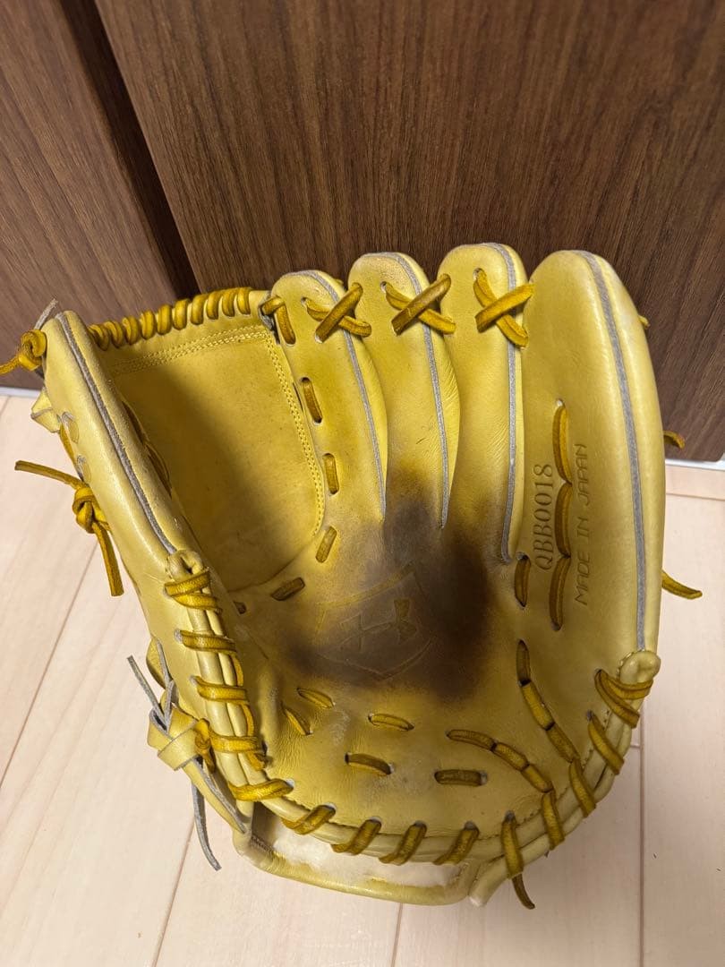 Under Armour Hardball Glove QBB 0018 Made in Japan Adult Pitcher Size thumbnail 2