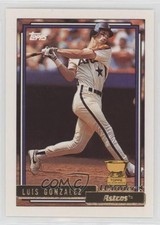 1992 Topps Gold Winner Luis Gonzalez #12 0nr3