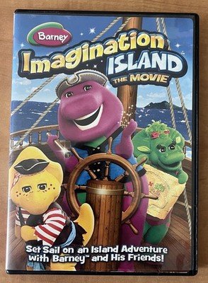 Barney imagination Island The Movie DVD 2010 OOP VHTF