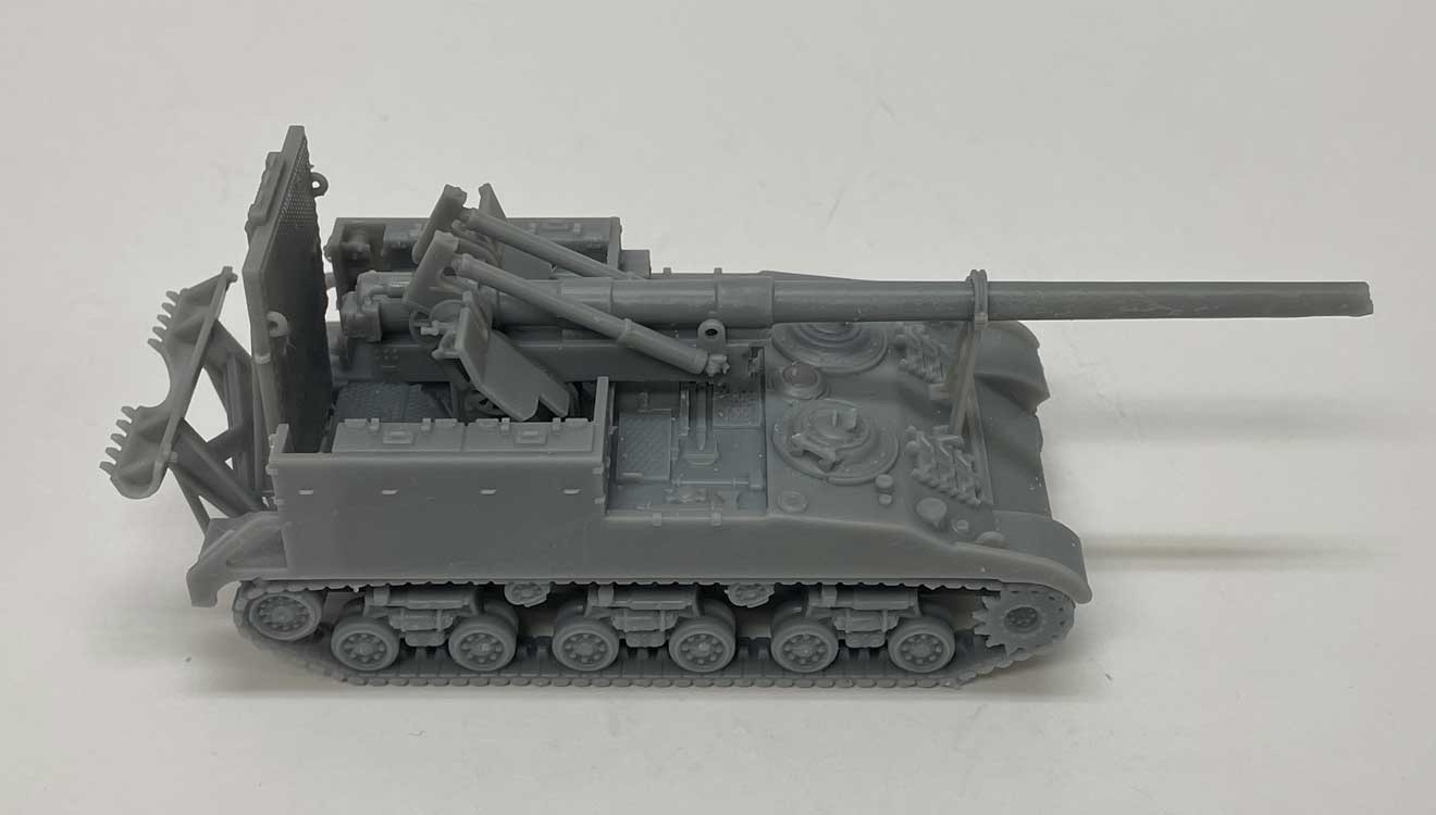 HO Gauge - Phoenix Self-Propelled Gun M-40 155 Mm Howitzer - 31105 Neu
