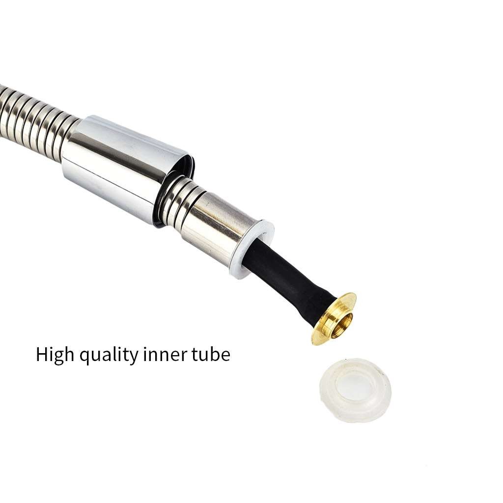 Shower Head Hose Handheld Extra Long Stainless Steel Bathroom Flexible Tube